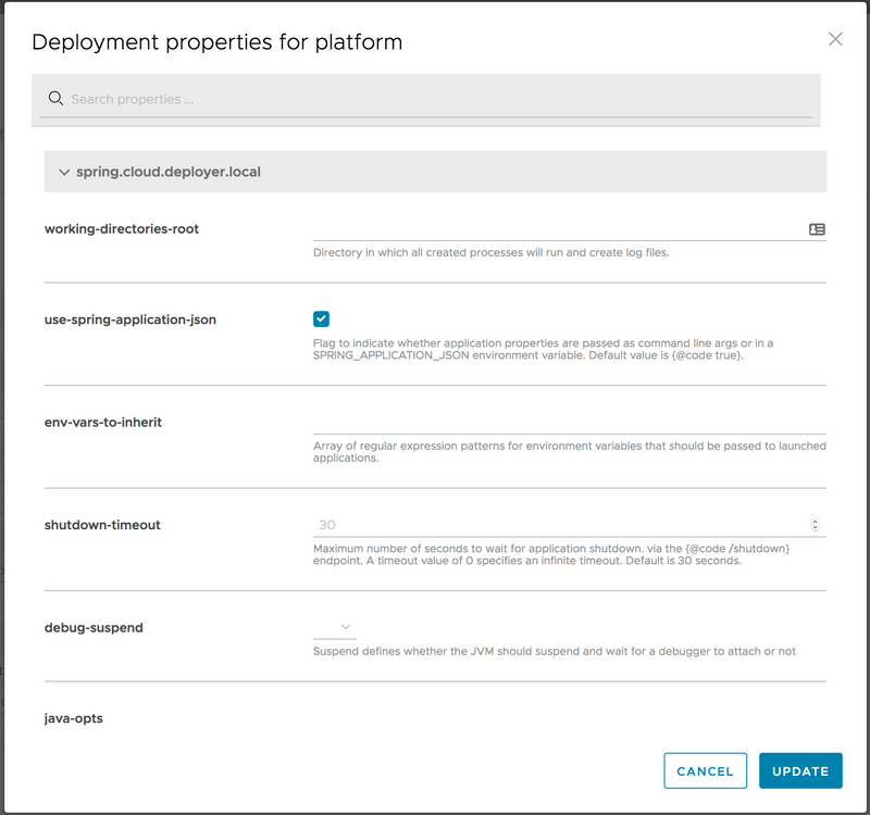 SCDF Remote Debug Apps. Set debugPort SCDF Remote Debug Apps. Set debugPort